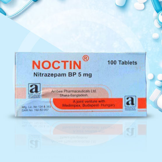 Nitrazepam (Noctin) 5mg - 10 pcs